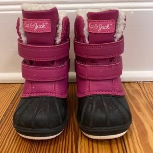 Cat & Jack toddler girl winter boots